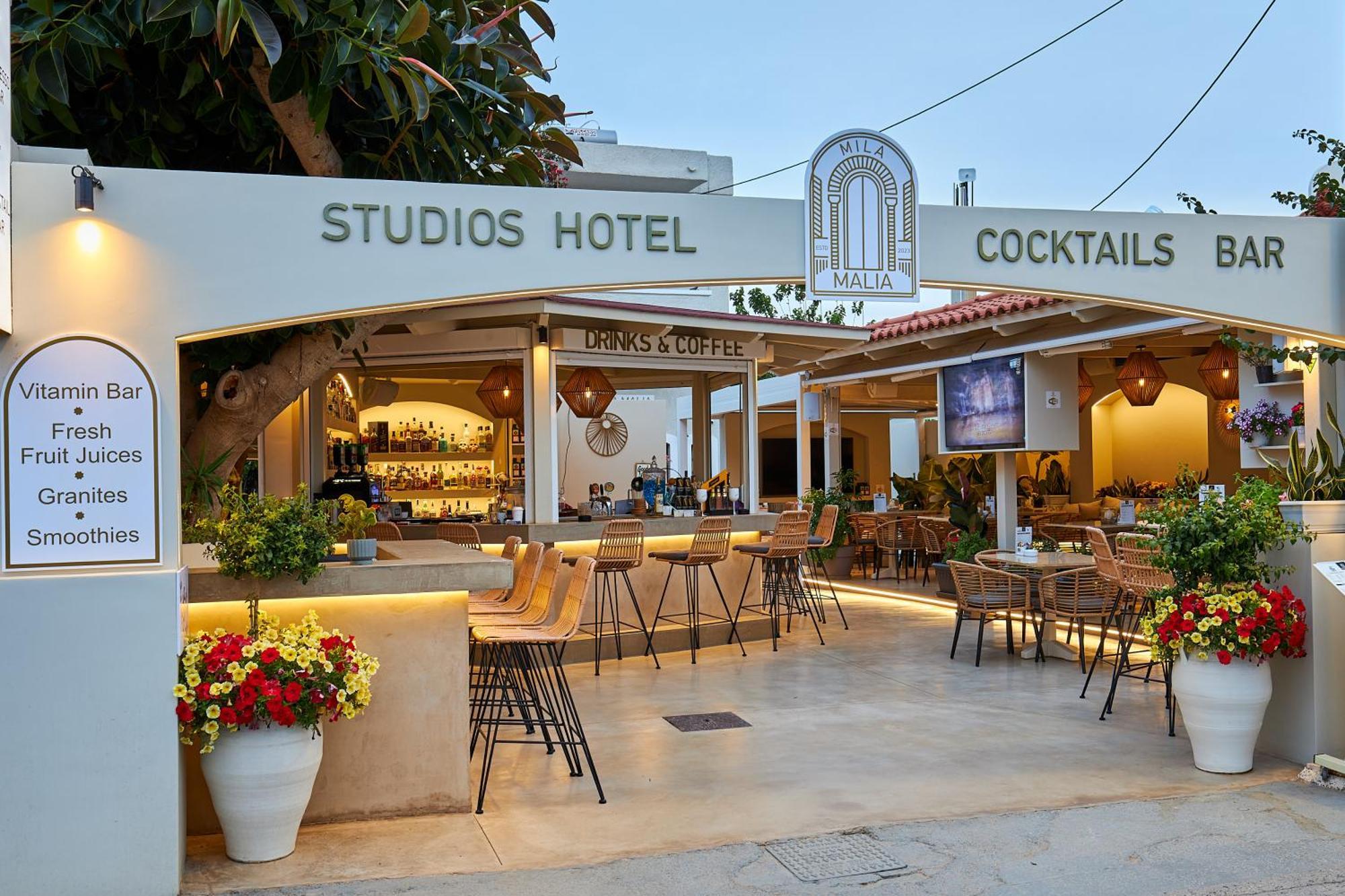 Mila Malia Studios Hotel المظهر الخارجي الصورة