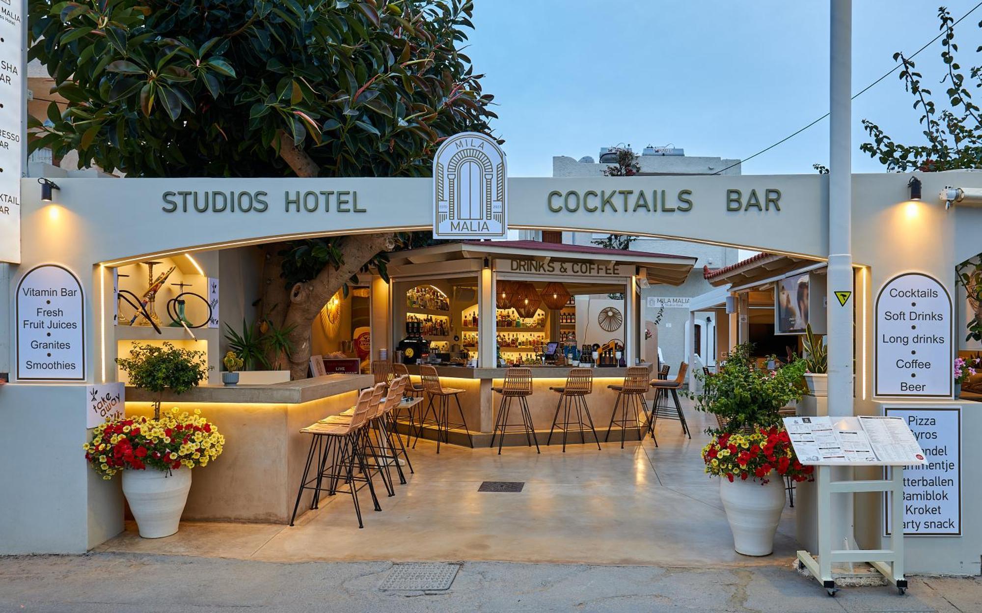 Mila Malia Studios Hotel المظهر الخارجي الصورة
