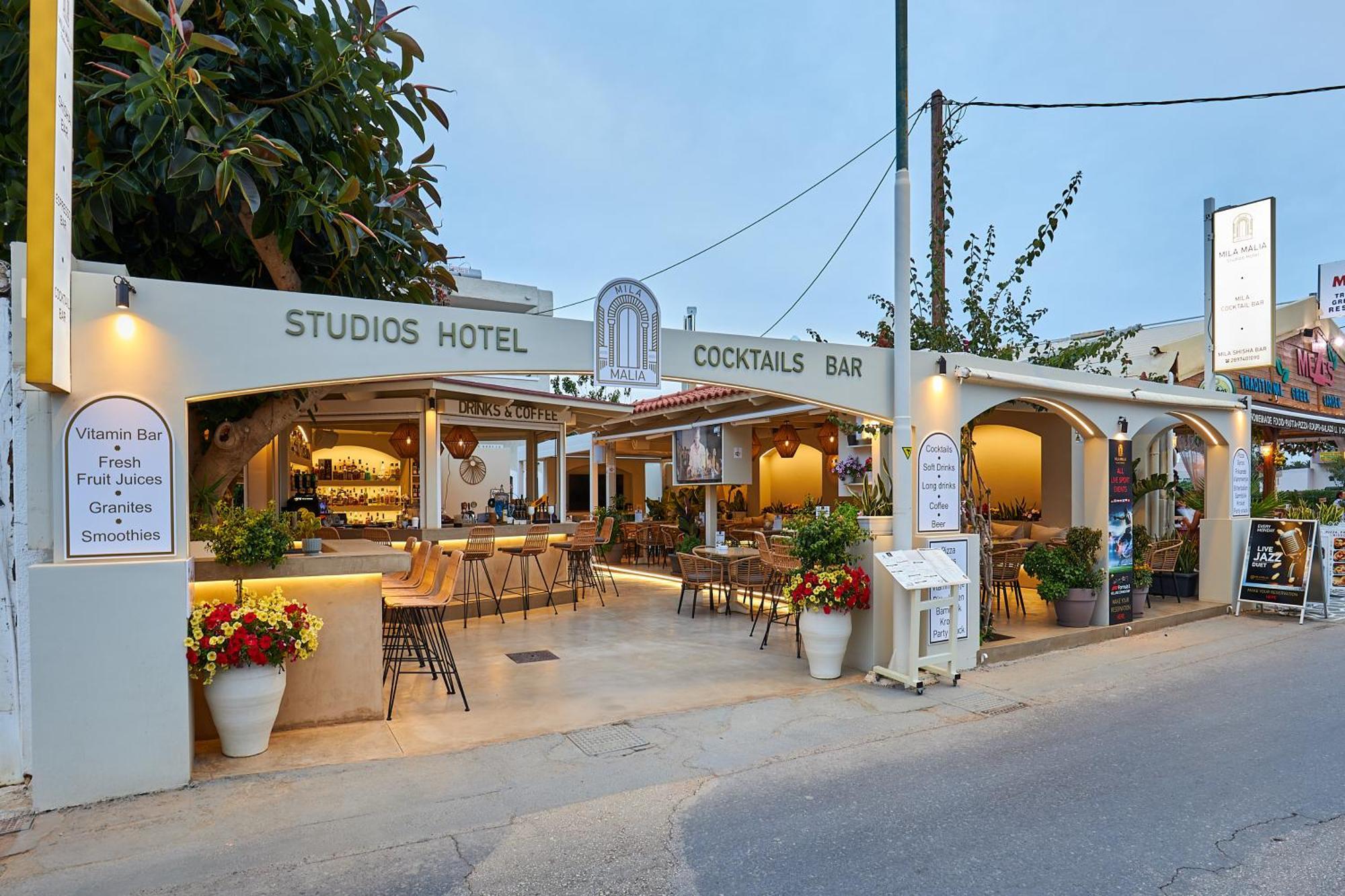 Mila Malia Studios Hotel المظهر الخارجي الصورة